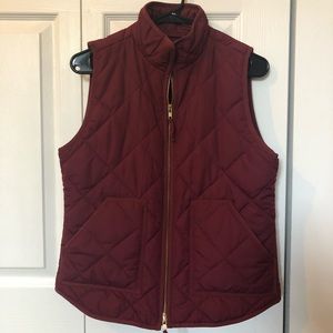 EUC J. Crew Quilted Puffer Vest